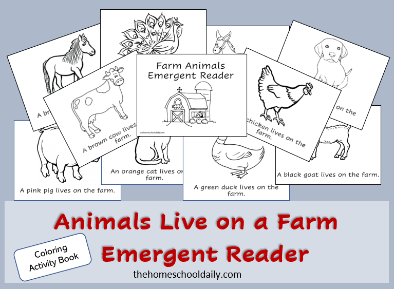 Free Printable Emergent Readers The Homeschool Daily