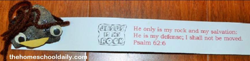 Jesus is the Rock Crafts - The Homeschool Daily