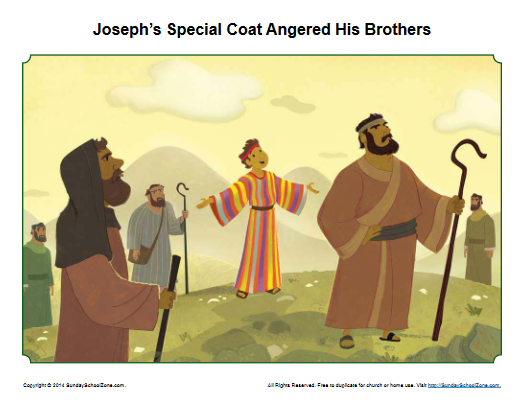 Joseph and the Coat of Many Colors - The Homeschool Daily