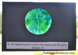 Day 1 of Creation Activities - The Homeschool Daily