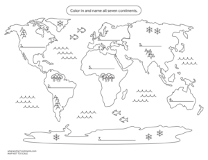 FREE Printable World Maps & Activities - The Homeschool Daily