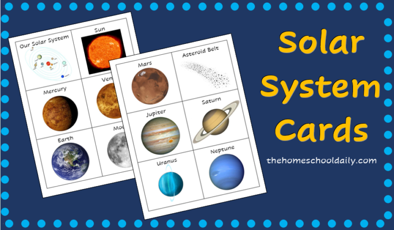 Solar System Unit - The Homeschool Daily