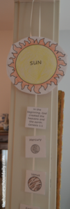 Printable Solar System Mobile - The Homeschool Daily