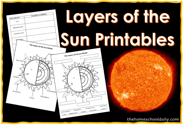 Layers of the Sun Unit - The Homeschool Daily