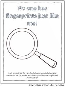 God Made Me Printables - The Homeschool Daily