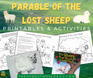 Parable of the Lost Sheep - The Homeschool Daily