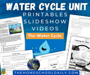 Water Cycle Unit - The Homeschool Daily