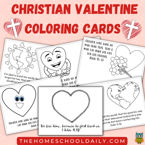 Printable Valentine Cards - The Homeschool Daily