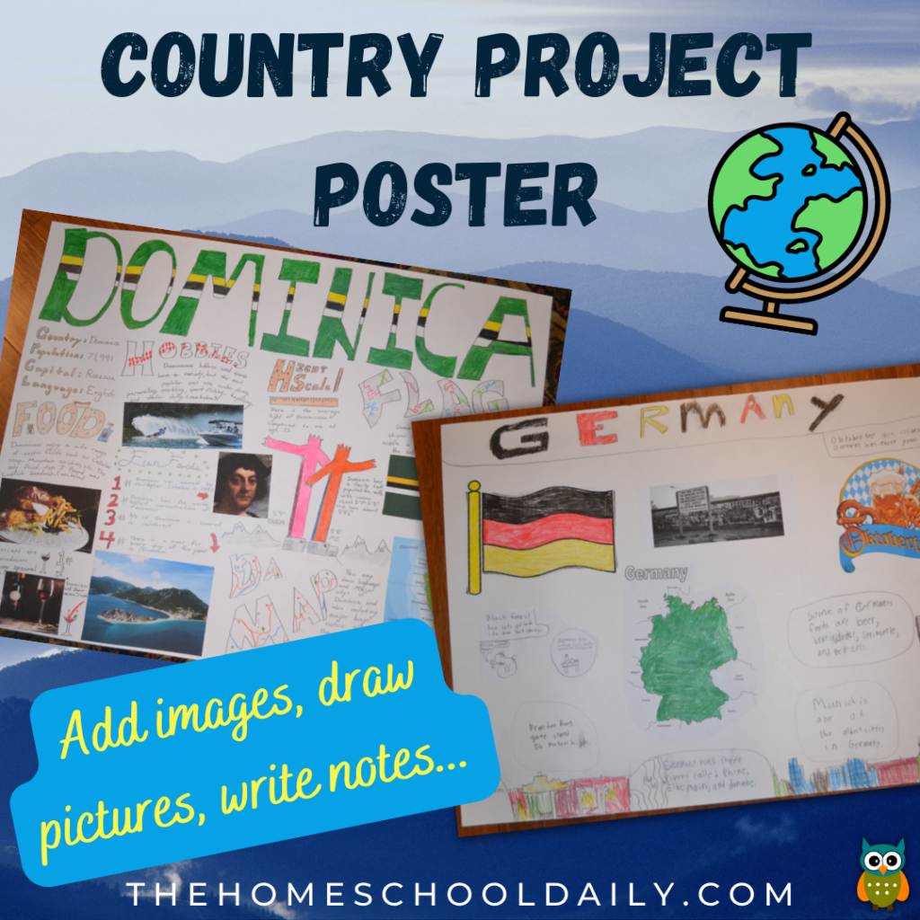 Country Research Project The Homeschool Daily