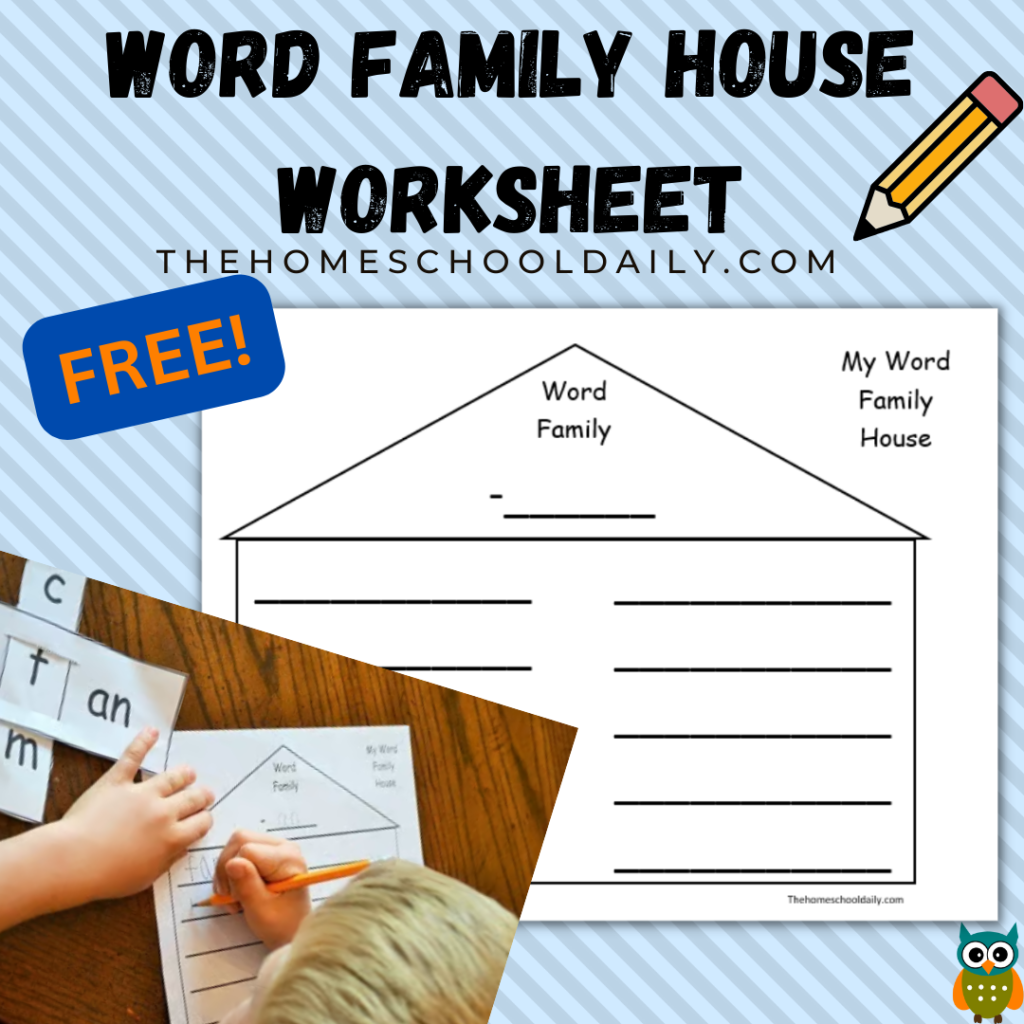 WORD FAMILY PRINTABLES The Homeschool Daily