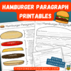 Hamburger Paragraph Printables - The Homeschool Daily