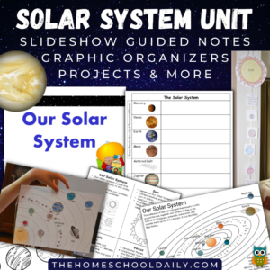 Solar System Unit - The Homeschool Daily