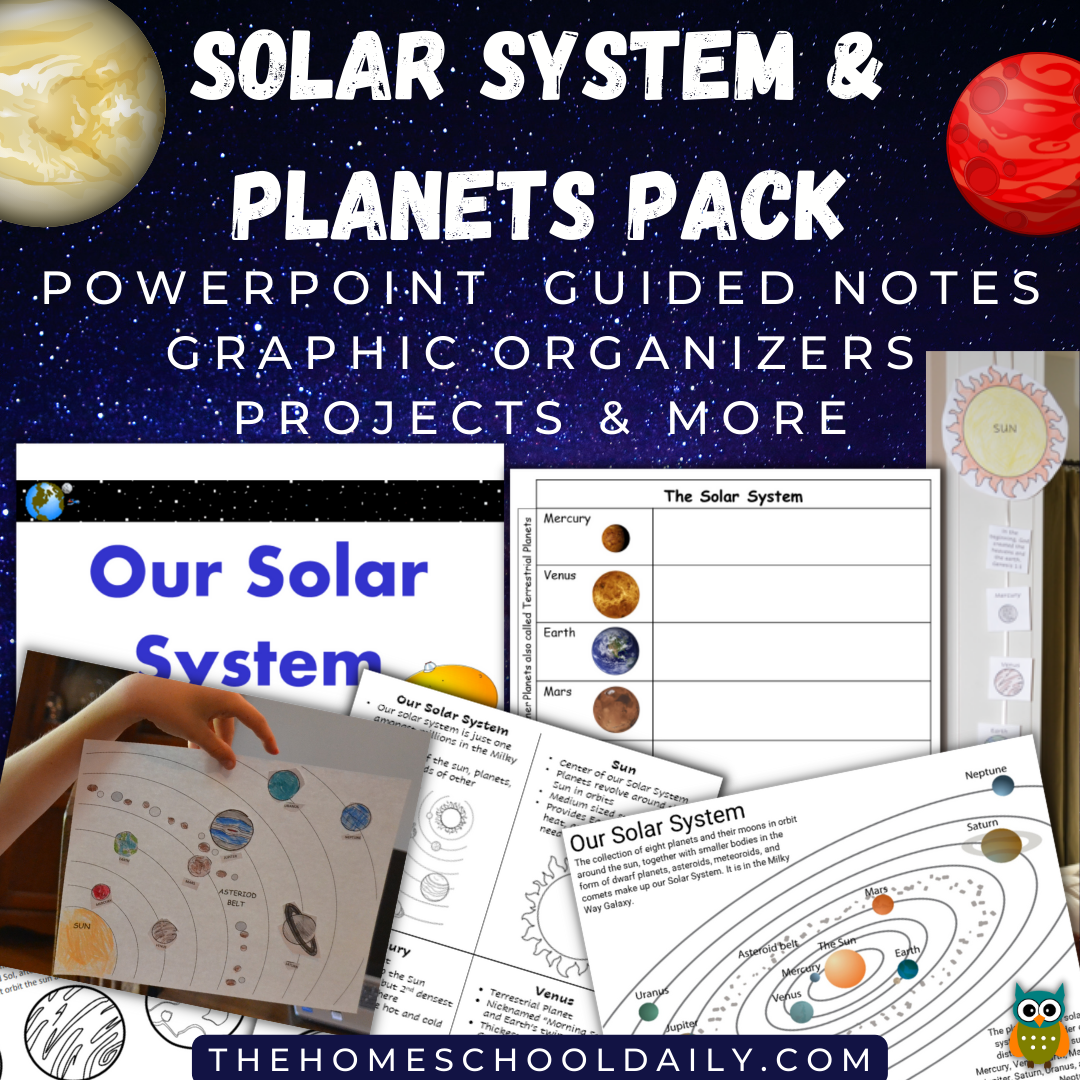 Solar System & Planets Pack - The Homeschool Daily